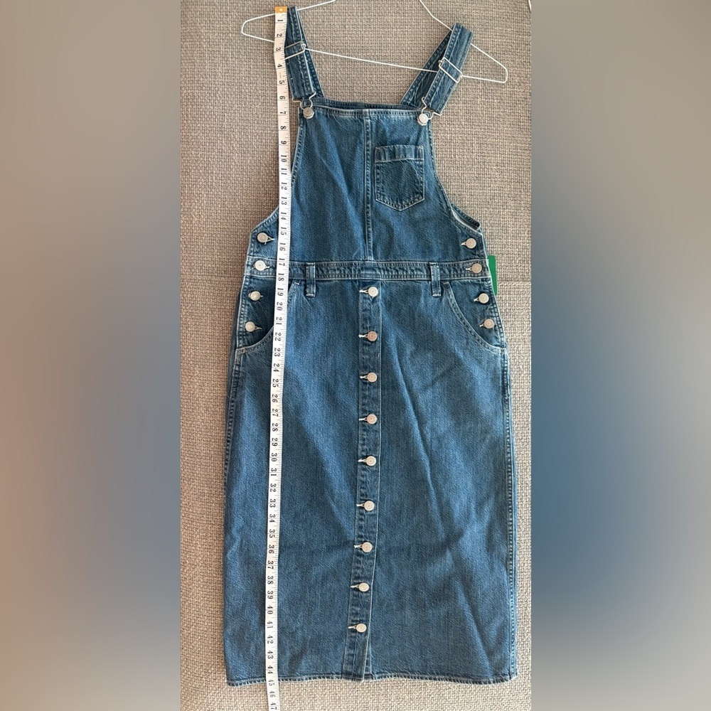 Levi’s Tico Denim Jumper Dress – Button Front – Size Small – NWT - Picture 12 of 13
